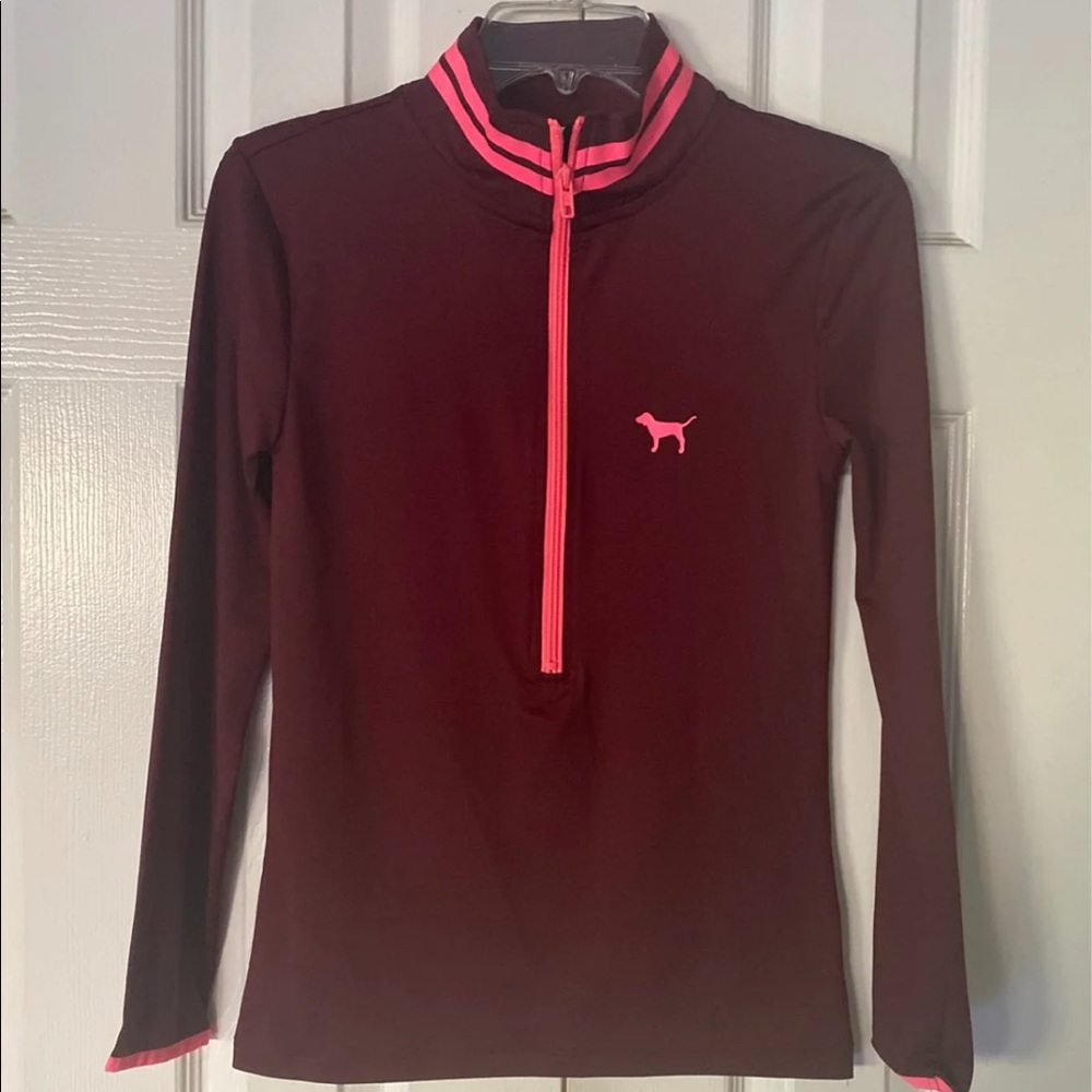 Victoria's Secrer PINK Gym Quarter zip jacket